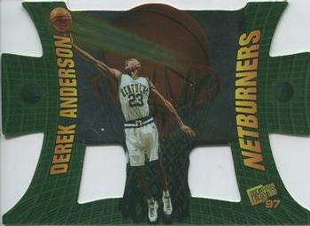 1997 Press Pass - Net Burners #NB17 Derek Anderson Front