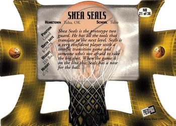 1997 Press Pass - Net Burners #NB21 Shea Seals Back