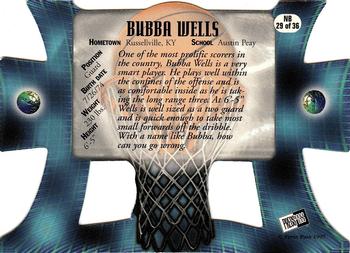 1997 Press Pass - Net Burners #NB29 Bubba Wells Back