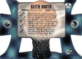 1997 Press Pass - Net Burners #NB35 Keith Booth Back