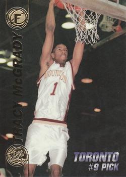 1997 Press Pass Double Threat #9 Tracy McGrady Front