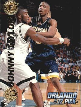 1997 Press Pass Double Threat #17 Johnny Taylor Front