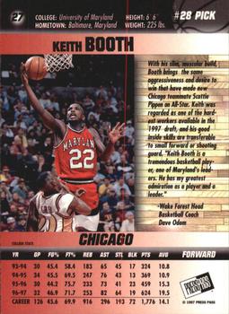 1997 Press Pass Double Threat - Blue #27 Keith Booth Back