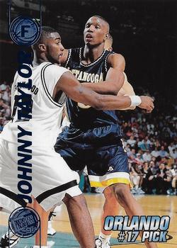 1997 Press Pass Double Threat - Blue #17 Johnny Taylor Front