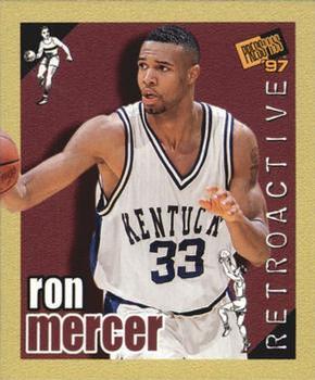 1997 Press Pass Double Threat - Retroactive #6 Ron Mercer Front