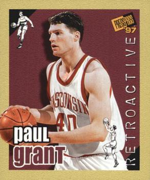 1997 Press Pass Double Threat - Retroactive #20 Paul Grant Front