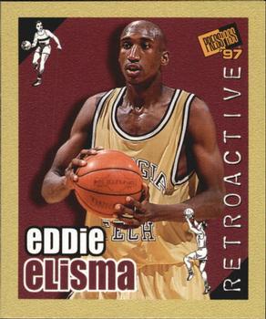 1997 Press Pass Double Threat - Retroactive #33 Eddie Elisma Front