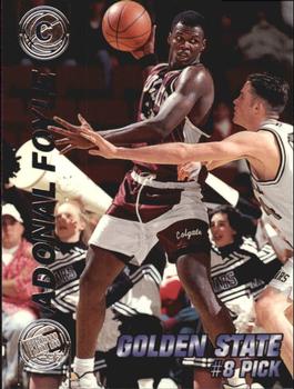 1997 Press Pass Double Threat - Silver #8 Adonal Foyle Front