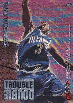 1997 Wheels Rookie Thunder - Double Trouble #DT06 Danny Fortson / Tim Thomas Back