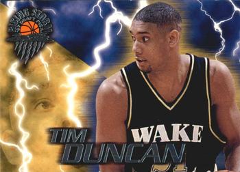 1997 Wheels Rookie Thunder - Rising Storm #1 Tim Duncan Front