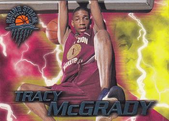 1997 Wheels Rookie Thunder - Rising Storm #9 Tracy McGrady Front