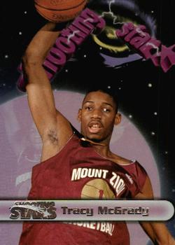 1997 Wheels Rookie Thunder - Shooting Stars #SS2 Tracy McGrady Front
