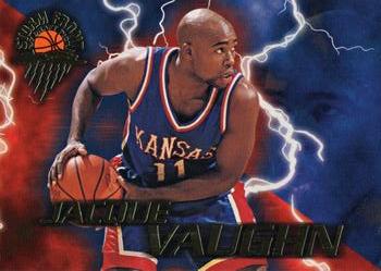 1997 Wheels Rookie Thunder - Storm Front #26 Jacque Vaughn Front