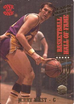 1993 Action Packed Hall of Fame #2 Jerry West Front
