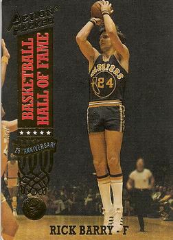 1993 Action Packed Hall of Fame #48 Rick Barry Front