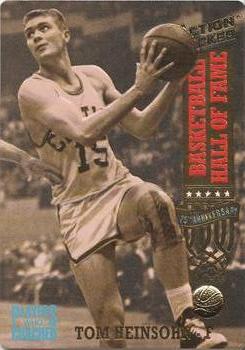 1993 Action Packed Hall of Fame #80 Tom Heinsohn Front