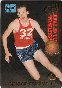 1993 Action Packed Hall of Fame #81 Billy Cunningham Front