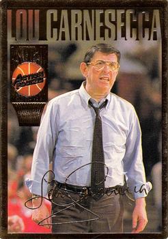 1995 Action Packed Hall of Fame #3 Lou Carnesecca Front