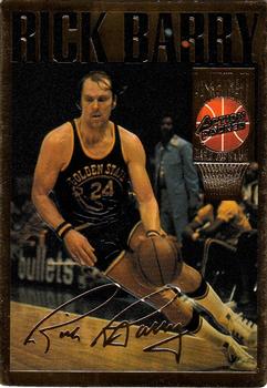 1995 Action Packed Hall of Fame #5 Rick Barry Front
