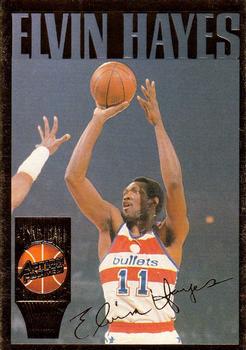 1995 Action Packed Hall of Fame #10 Elvin Hayes Front