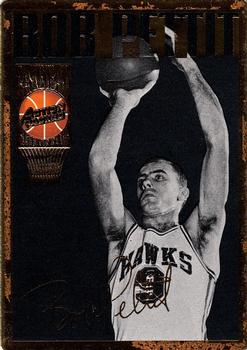1995 Action Packed Hall of Fame #27 Bob Pettit Front