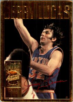 1995 Action Packed Hall of Fame - 24K Gold #24G Jerry Lucas Front