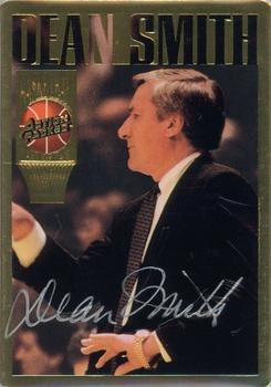 1995 Action Packed Hall of Fame - Autographs #19 Dean Smith Front