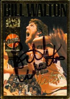 1995 Action Packed Hall of Fame - Autographs #38 Bill Walton Front