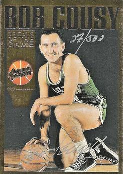 1995 Action Packed Hall of Fame - Autographs #39 Bob Cousy Front