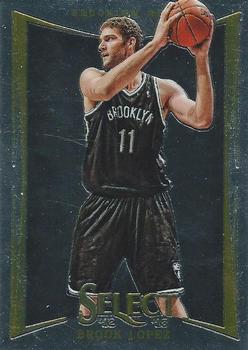 2012-13 Panini Select #5 Brook Lopez Front