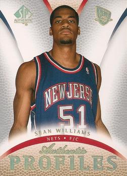 2007-08 SP Authentic - Authentic Profiles #AP-18 Sean Williams Front