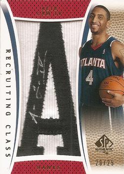 2007-08 SP Authentic - Recruiting Class Team Name #RC-AL Acie Law IV Front