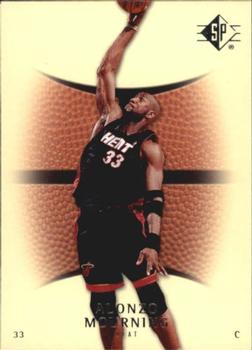 2007-08 SP Authentic - Retail #63 Alonzo Mourning Front