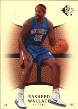 2007-08 SP Authentic - Retail #88 Rasheed Wallace Front