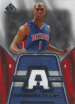 2007-08 SP Game Used - Authentic Fabrics #AF-CH Chauncey Billups Front