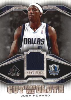 2007-08 SP Game Used - Cut from the Cloth #CC-JH Josh Howard Front
