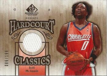 2007-08 SP Game Used - Hardcourt Classics #HC-JM Jeff McInnis Front
