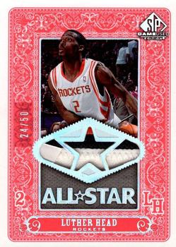 2007-08 SP Game Used - All-Star Jersey Patch #AS-LH Luther Head Front