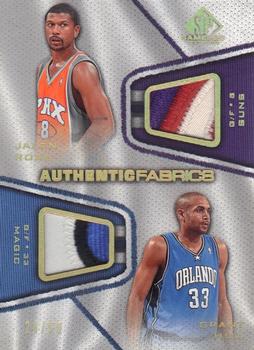 2007-08 SP Game Used - Authentic Fabrics Dual Patch #AFD-RH Grant Hill / Jalen Rose Front