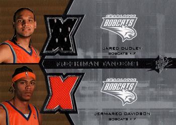 2007-08 SPx - Freshman Orientation Tandems #F2-DD Jared Dudley / Jermareo Davidson Front