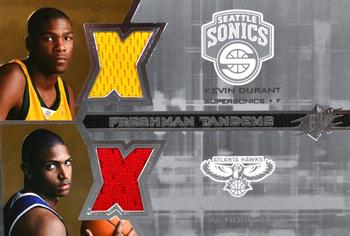 2007-08 SPx - Freshman Orientation Tandems #F2-DH Kevin Durant / Al Horford Front