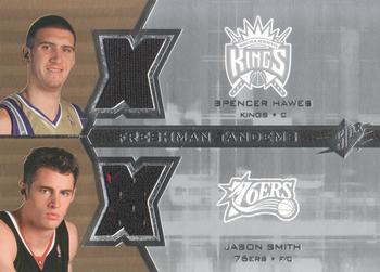 2007-08 SPx - Freshman Orientation Tandems #F2-HS Jason Smith / Spencer Hawes Front