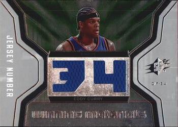 2007-08 SPx - Winning Materials Jersey Numbers #WMJ-EC Eddy Curry Front