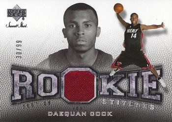 2007-08 Upper Deck Sweet Shot - Rookie Stitches #RS-DC Daequan Cook Front