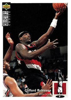 1994-95 Collector's Choice German #56 Clifford Robinson Front