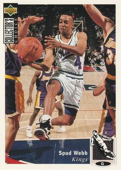 1994-95 Collector's Choice German #89 Spud Webb Front