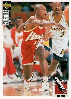 1994-95 Collector's Choice German #90 Mookie Blaylock Front