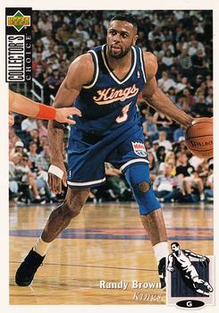 1994-95 Collector's Choice German #95 Randy Brown Front