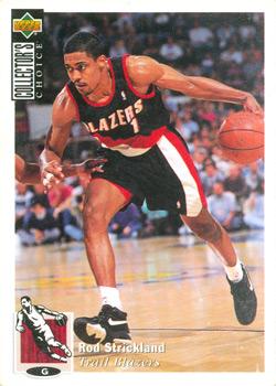 1994-95 Collector's Choice German #151 Rod Strickland Front