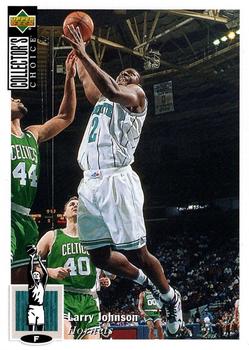 1994-95 Collector's Choice German #302 Larry Johnson Front